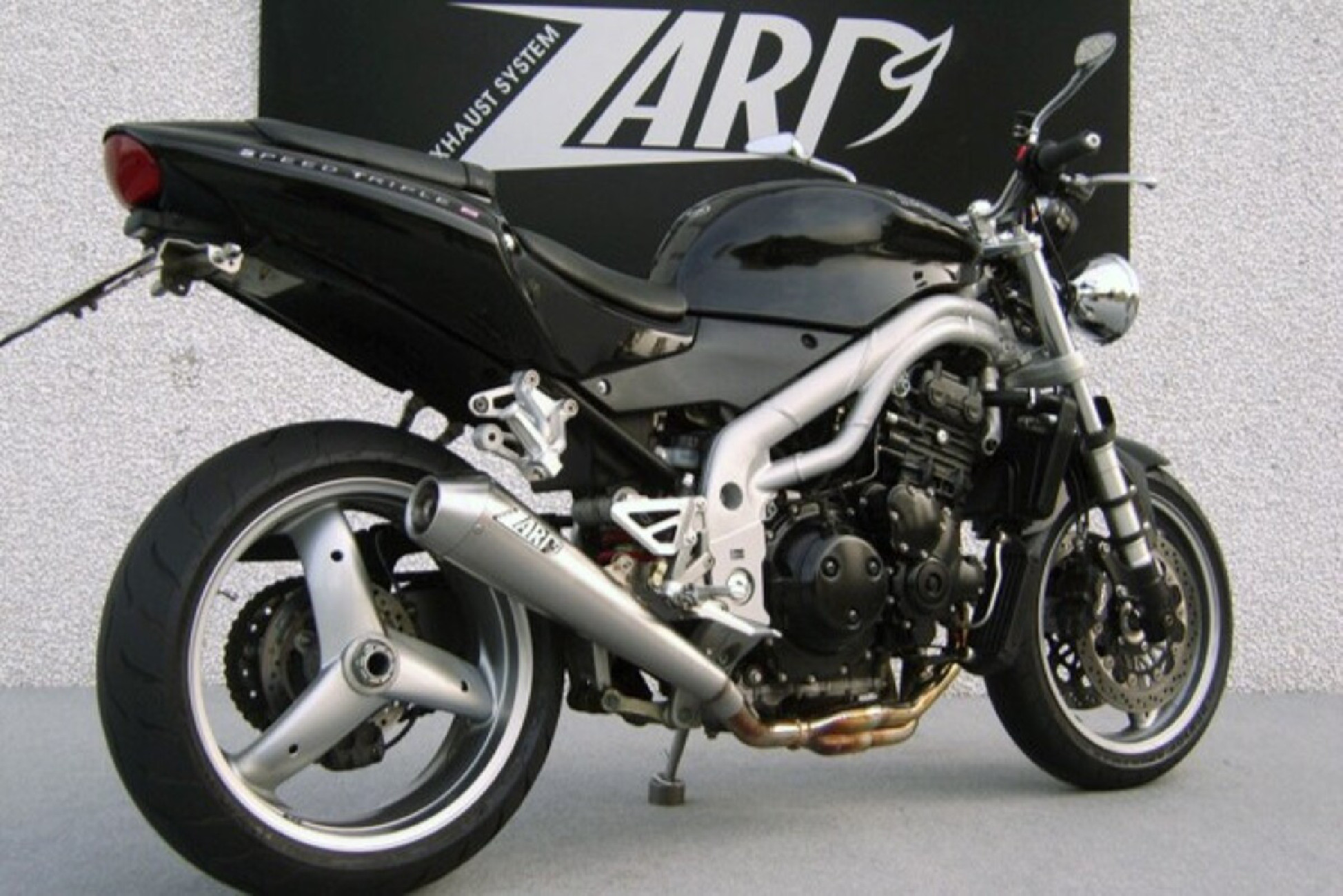 Conical Slip-On for Triumph Speed ​​Triple 955 02-04 - Zard silencer