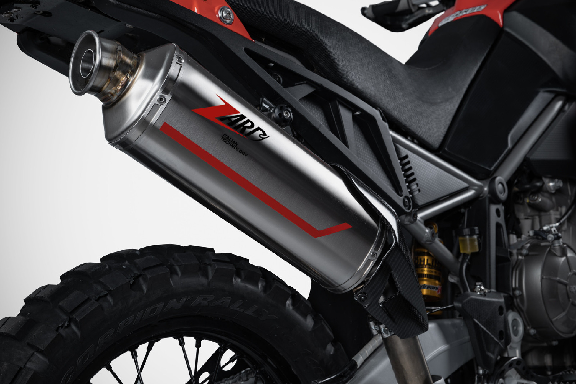 Exhaust Aprilia TUAREG 660 25-26 SLIP-ON SABBIA ZARD