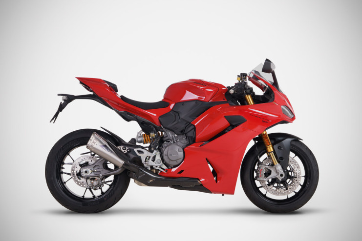 Ducati Panigale V2 Slip-on Titanium 2025-2026 Zard