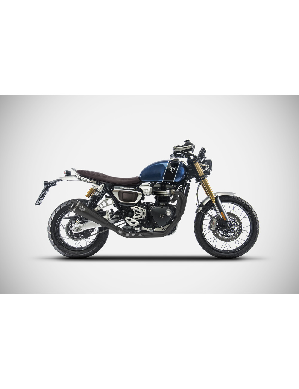 Full Kit Scarico Inox per Triumph Scrambler 1200 21-23