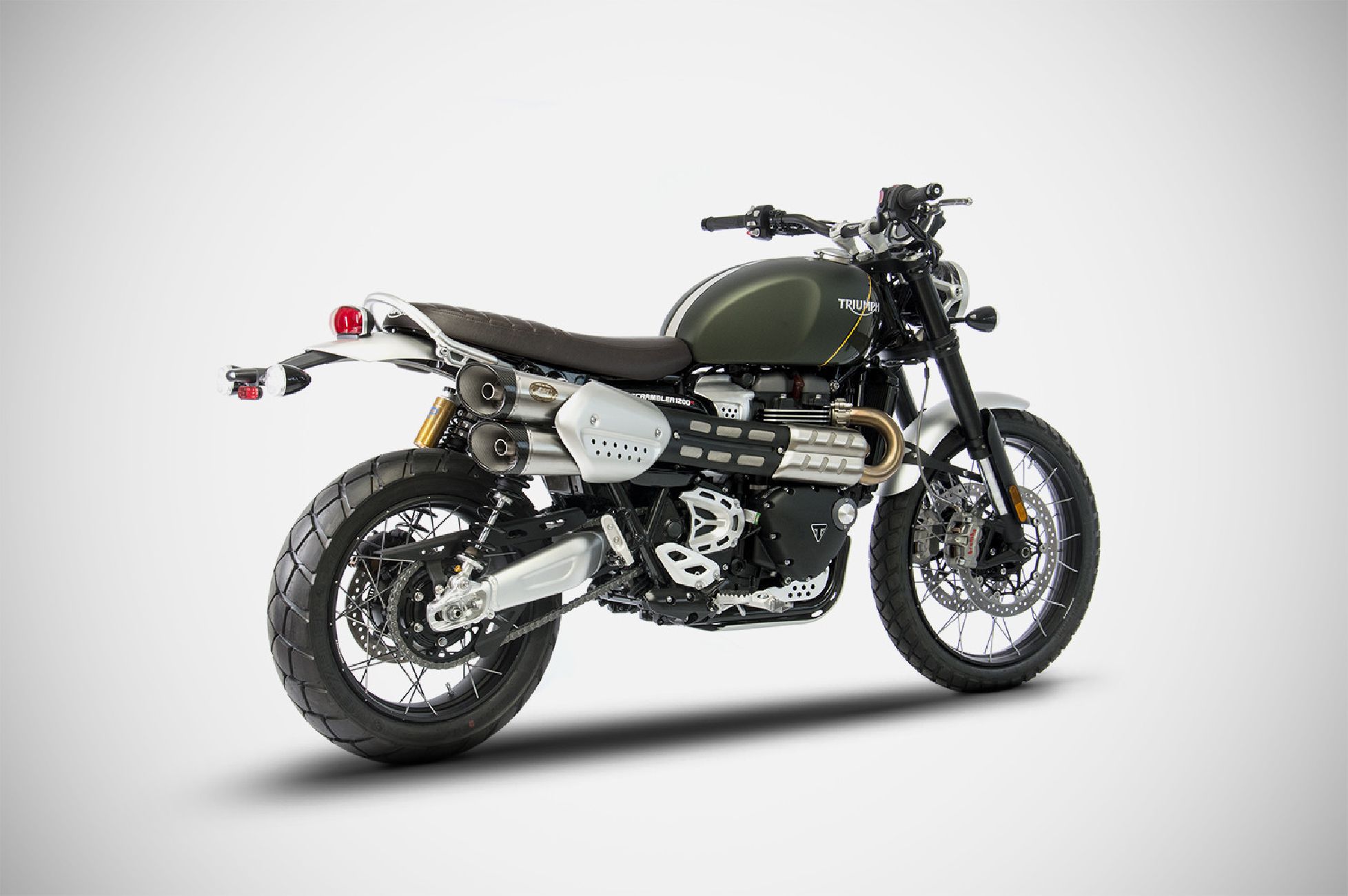Slip-On Triumph Scrambler 1200 19-20 - Impianto di Scarico Zard