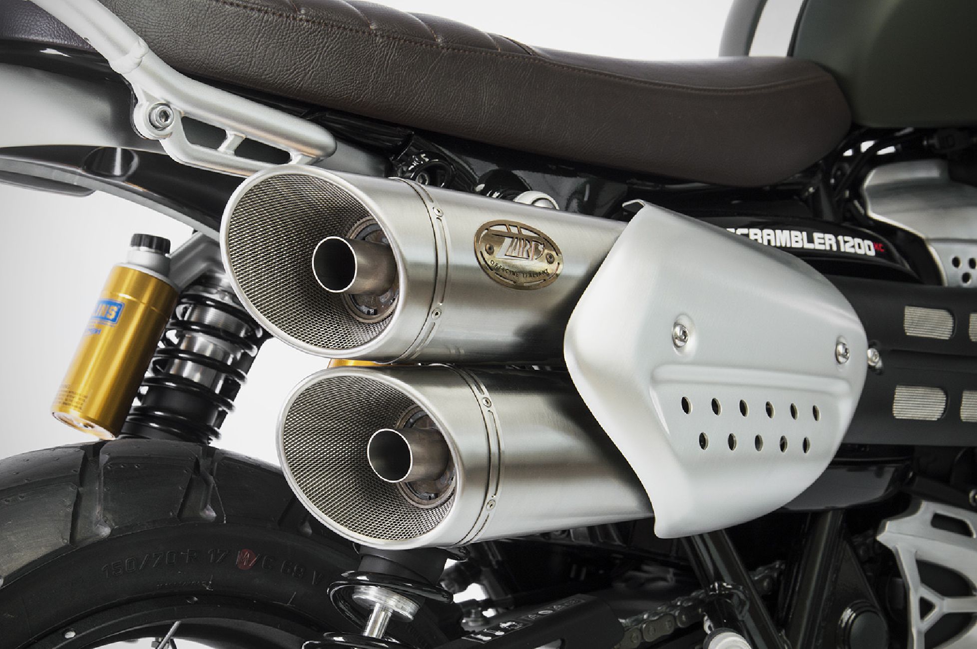 Slip-On Triumph Scrambler 1200 19-20 Exhaust System