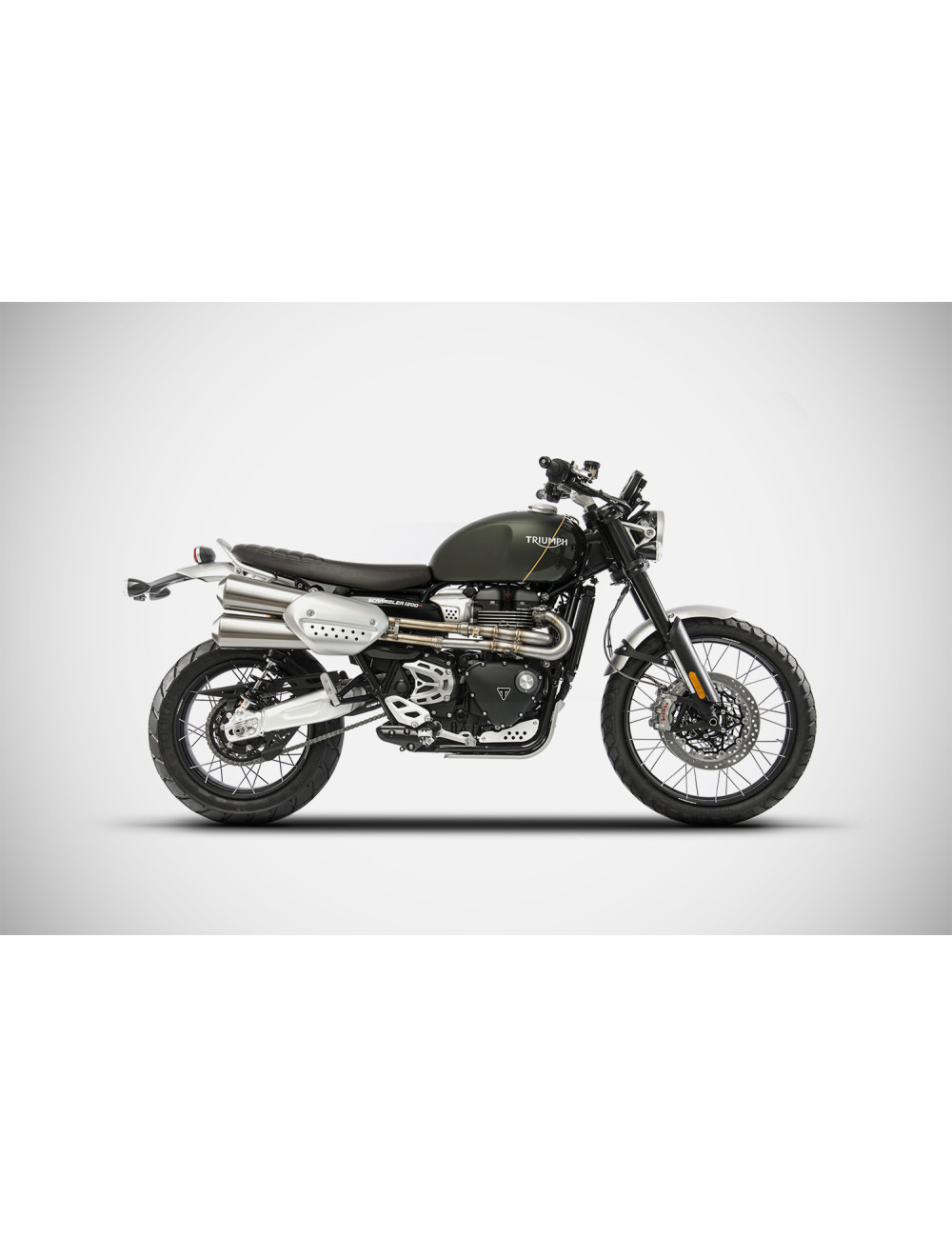 Decat per Triumph Scrambler 1200 19-20 - Decatalizzatore Zard