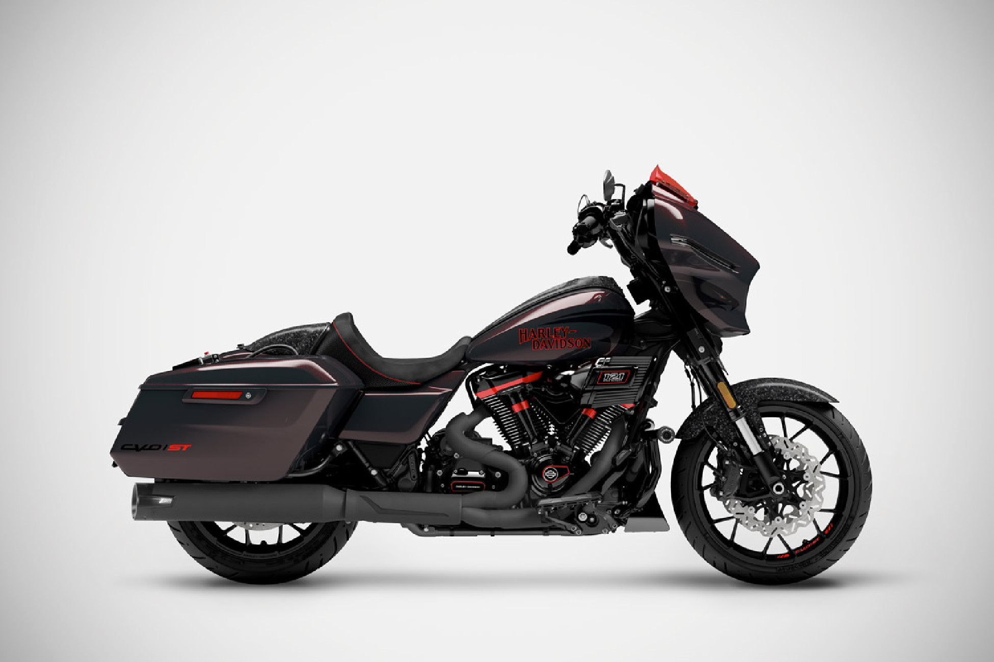 Harley-Davidson CVO Street Glide ST Zard Full kit Euro 5+ | Nero