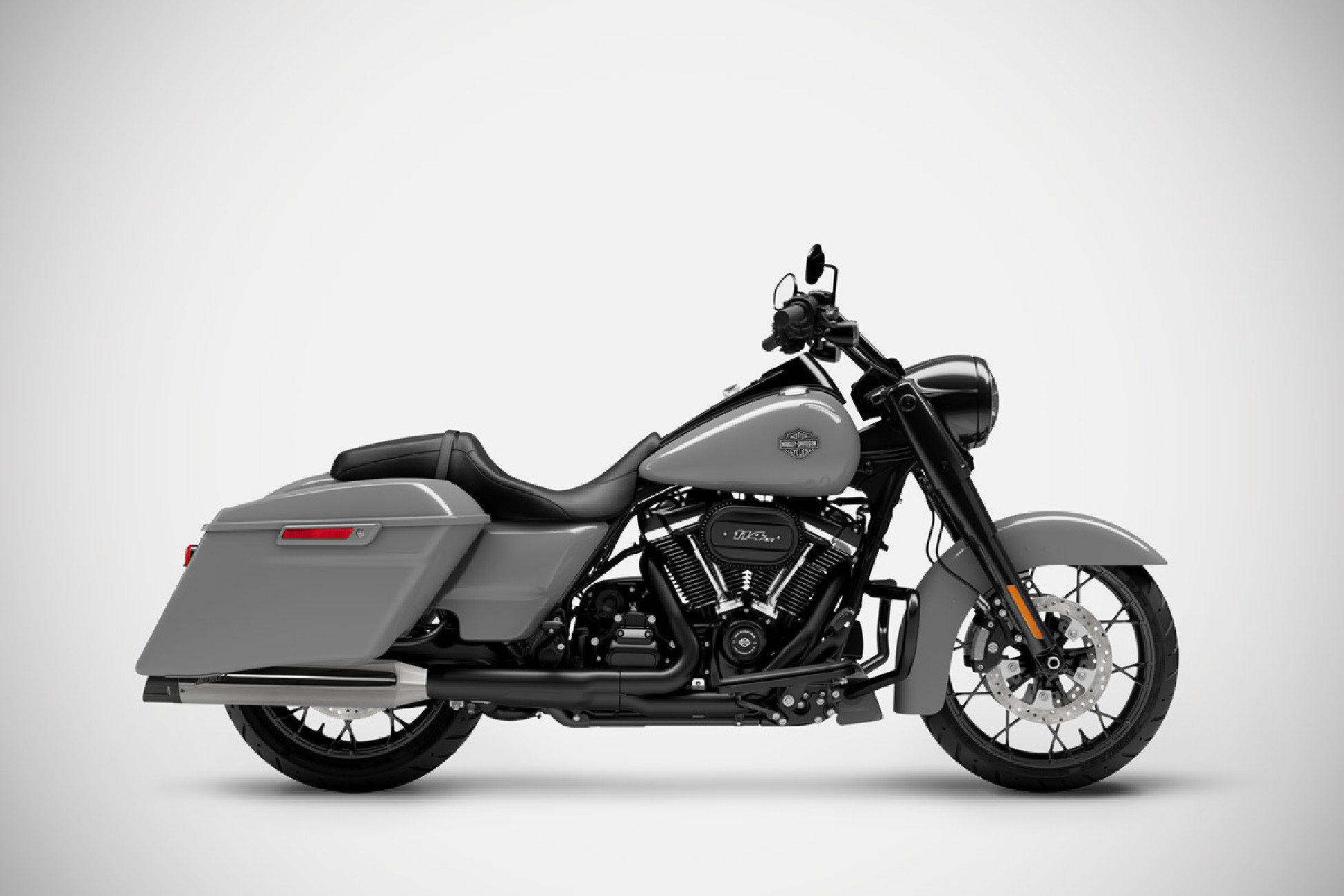 Harley-Davidson Road King Special Zard Slip-ons 2025 | Chrome Black