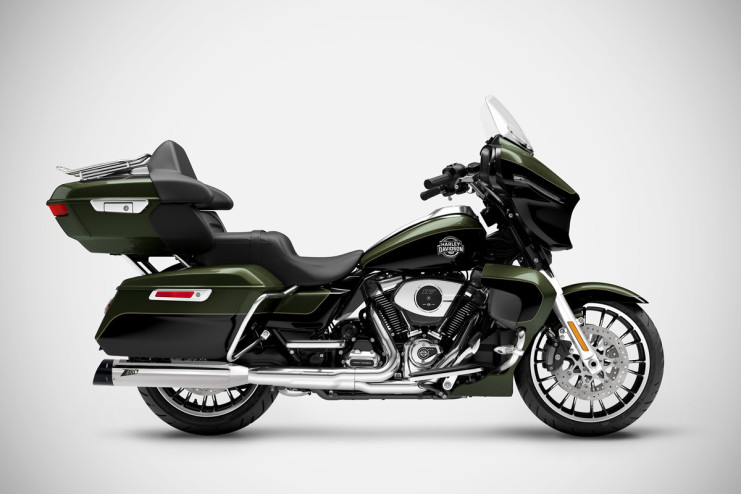 Harley-Davidson Street Glide Limited Zard Slip-ons 2026 | Chrome