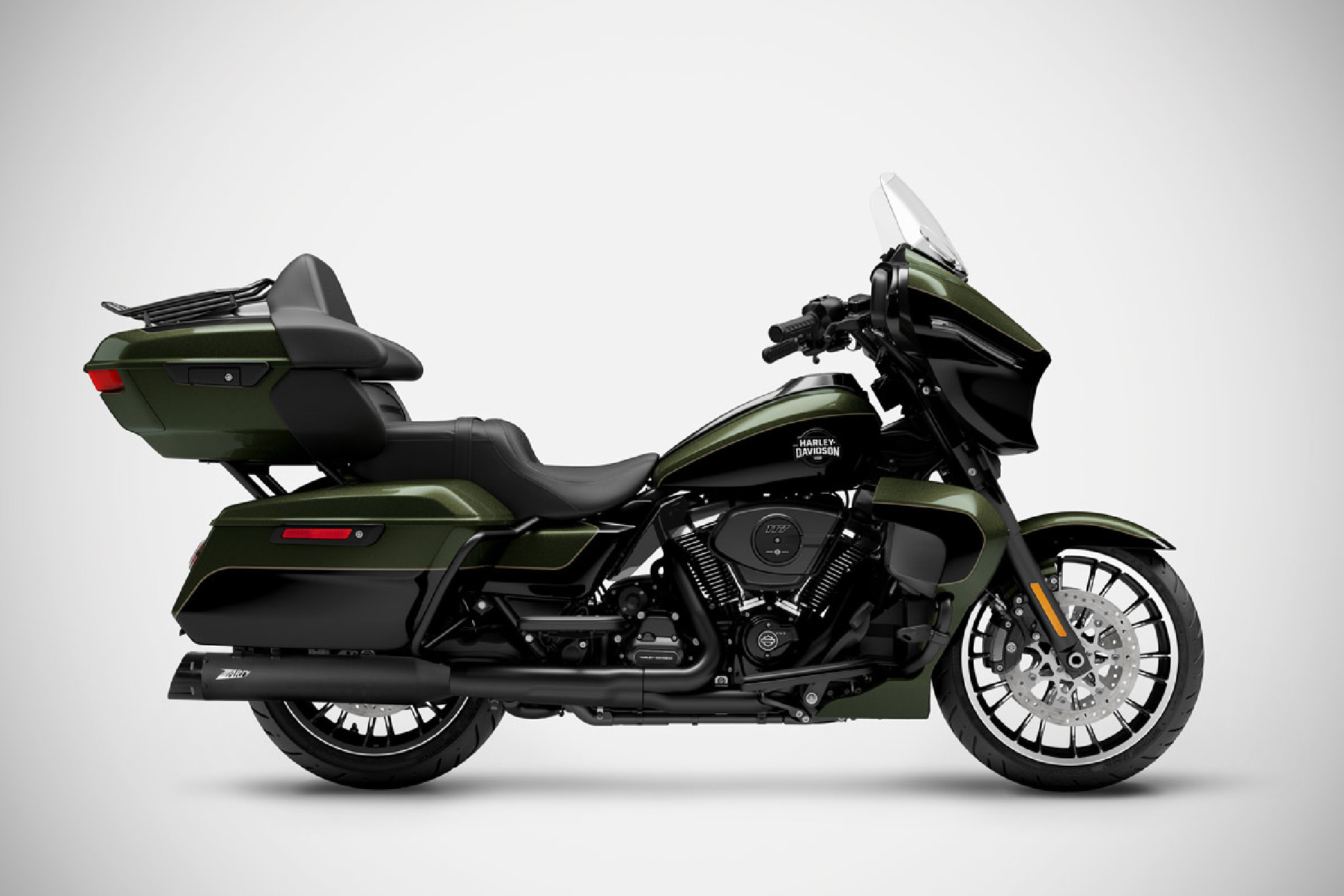 Harley-Davidson Street Glide Limited Zard Slip-ons 2026 | Nero