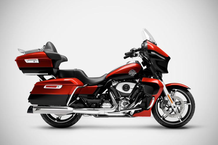 Harley-Davidson CVO Street Glide Limited Zard Slip-ons 2026 | Chrome