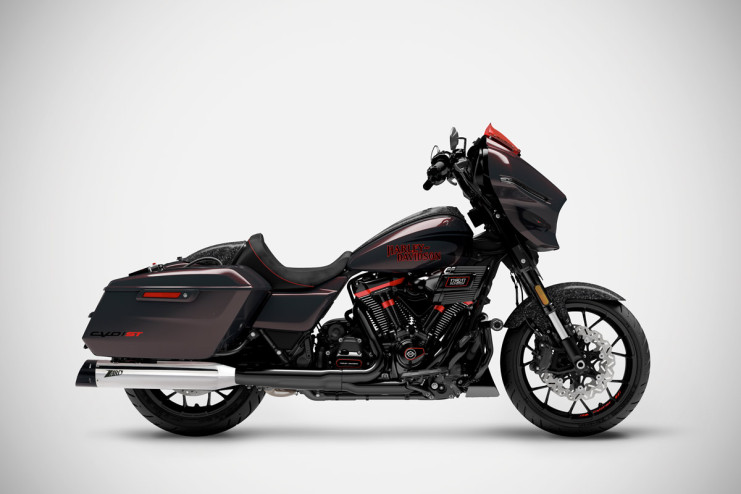 Harley-Davidson CVO Street Glide ST Zard Slip-ons 2026 | Chrome