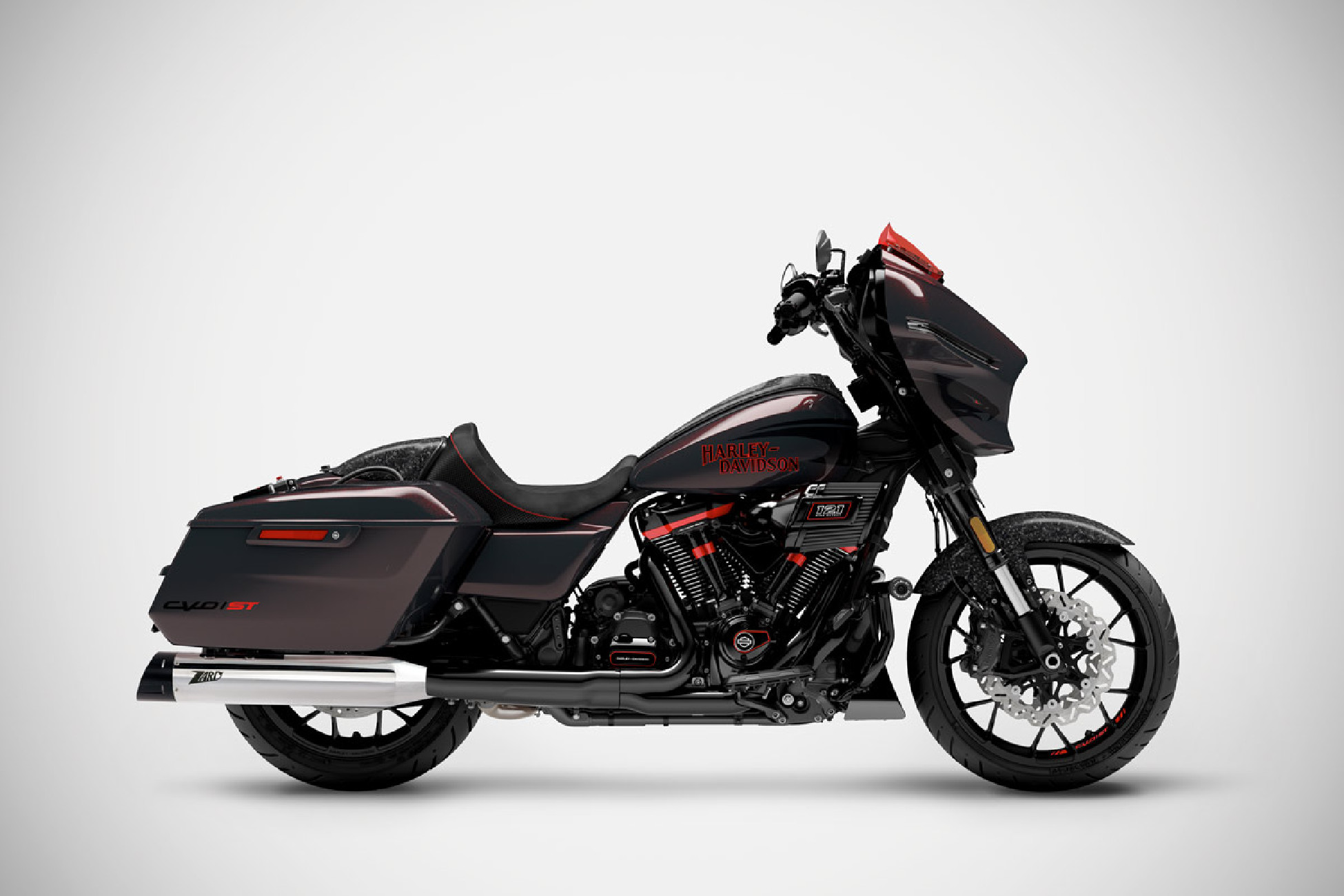 Harley-Davidson CVO Street Glide ST Zard Slip-ons 2026 | Chrome