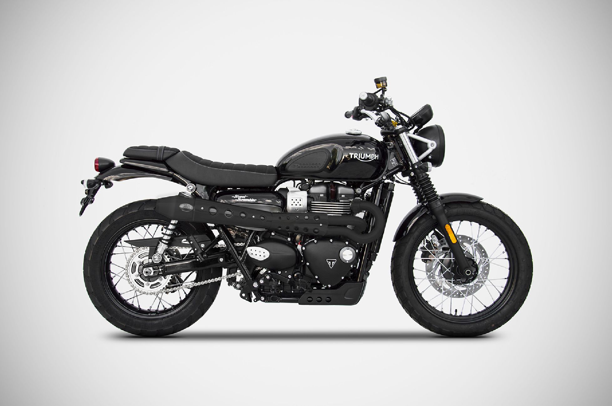 Kit Completo Conico Alto Triumph Scrambler 900 21-23 Scarico Zard