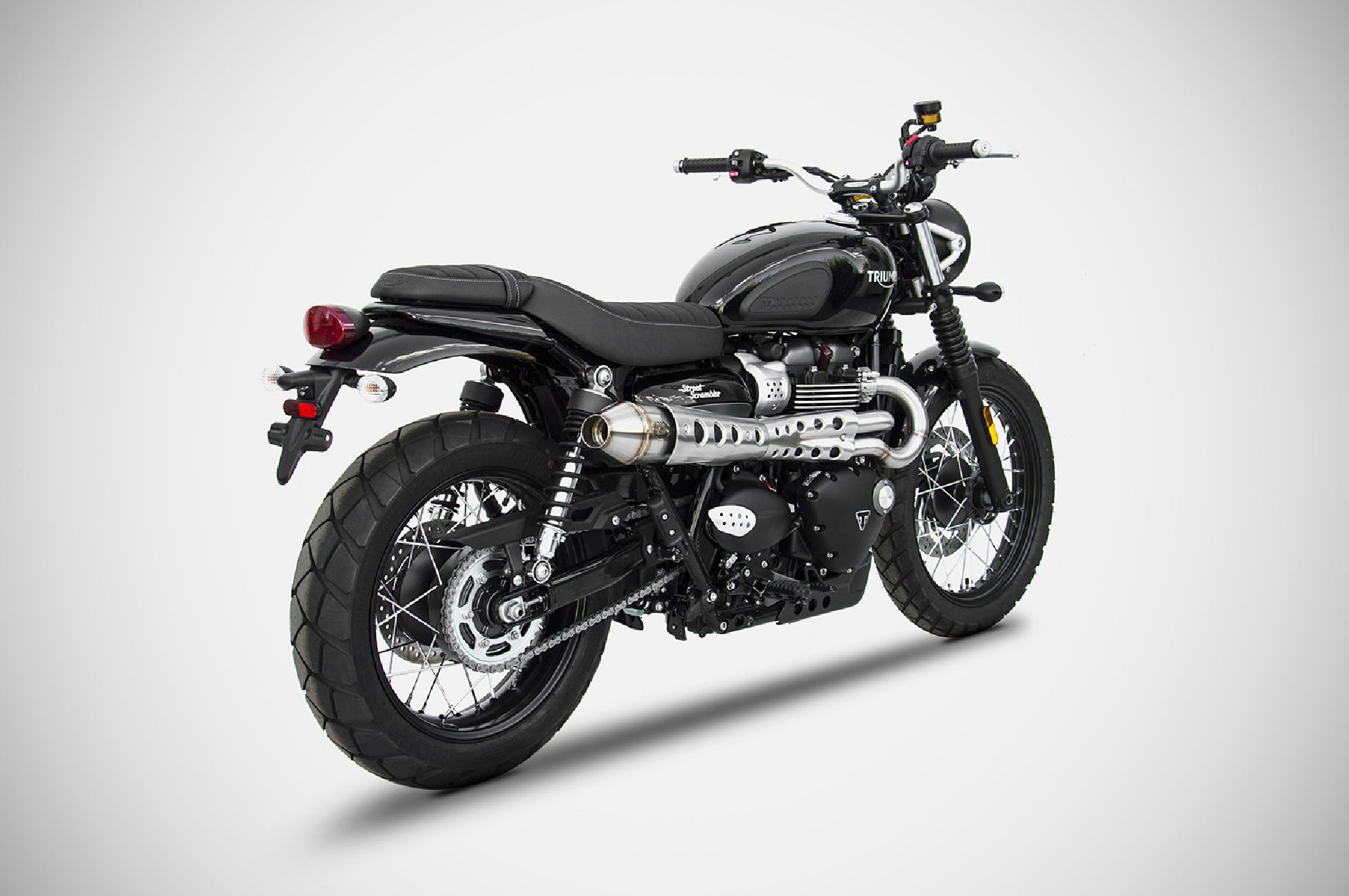 Kit Conico Alto Triumph Scrambler 900 21-23 Impianto Scarico Zard