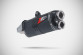 BMW R 12 G/S Exhaust slip-on "Raid 80" 25-26 Black Stainless-Steel - Zard