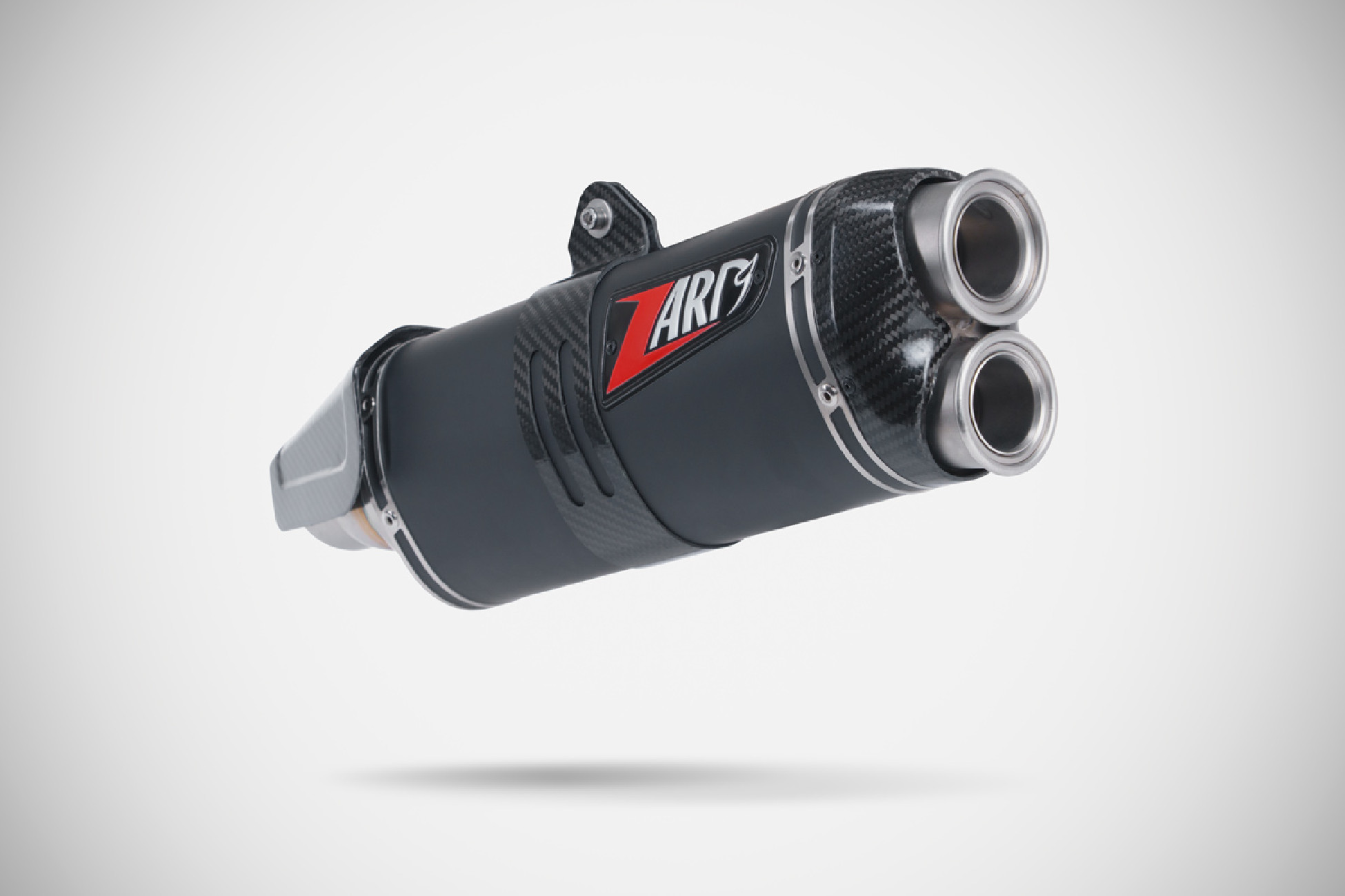 Scarico BMW R 12 G/S slip-on "Raid 80" 25-26 Inox Nero - Zard
