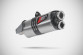 Scarico BMW R 12 G/S slip-on "Raid 80" 25-26 Inox Satinato - Zard