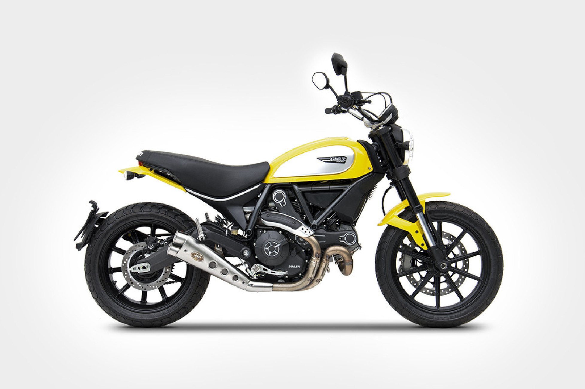 Slip-On Special Edition Ducati Scrambler 800 17-20 Zard silencer