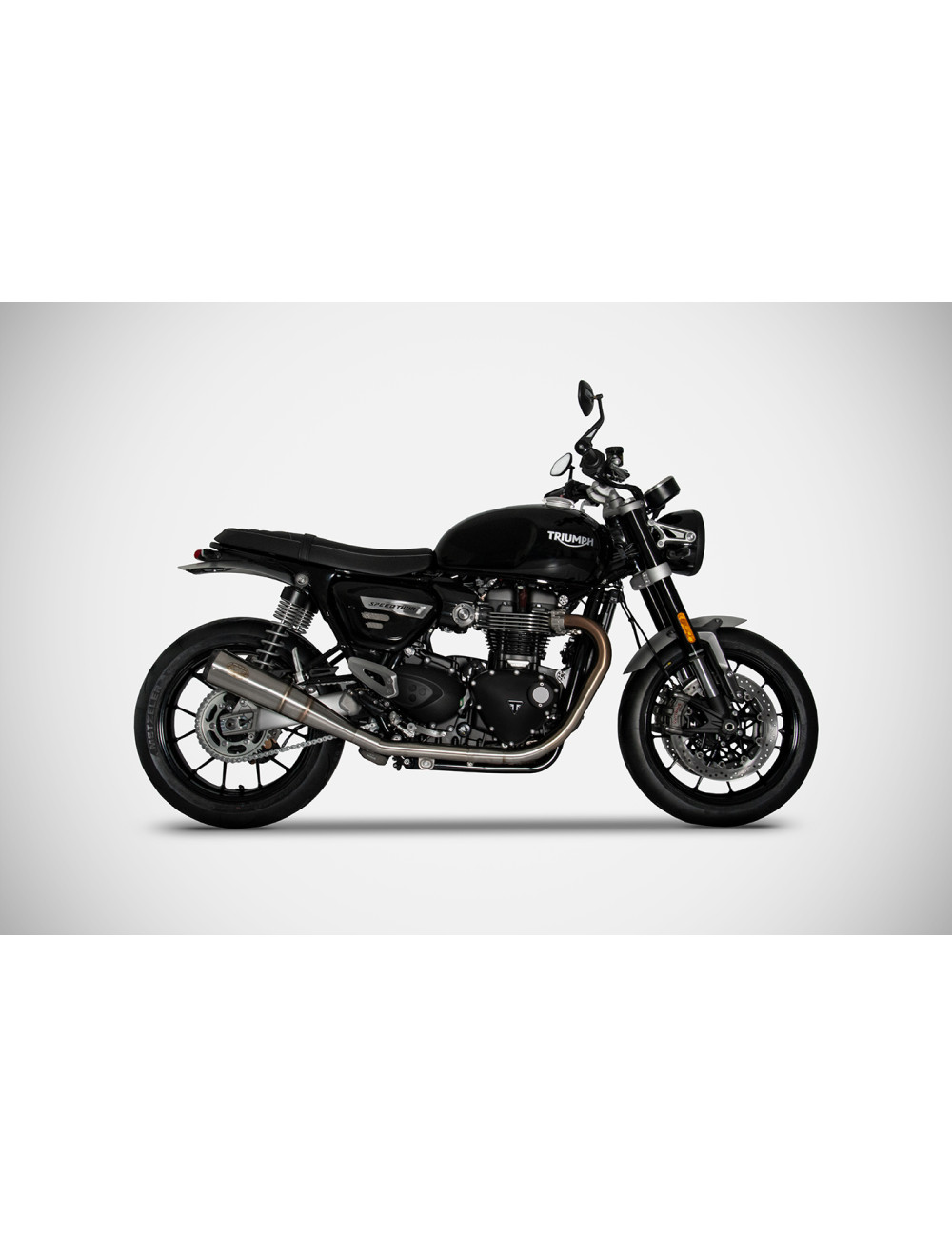 Slip-On Conico Triumph Speed Twin 1200 21-23 Impianto Scarico Zard