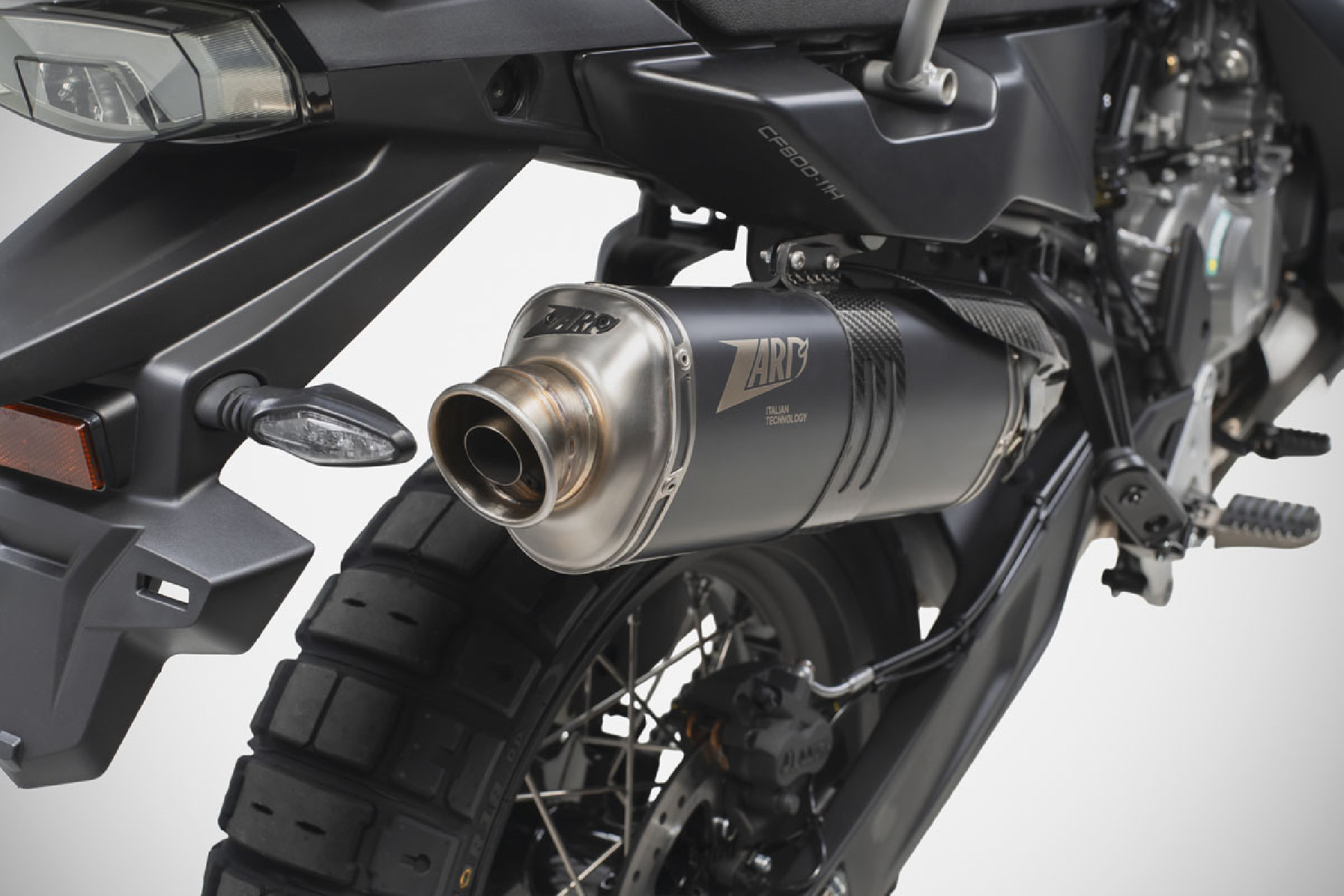 Scarico CF Moto 800MT-X Silenziatore Omologato Euro 5+