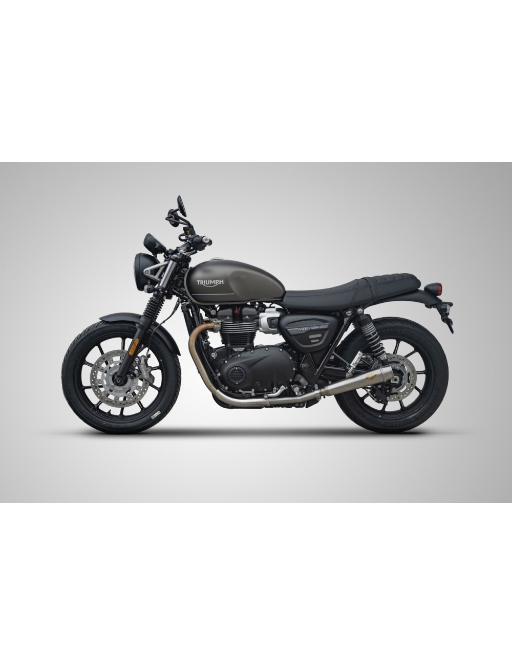 Slip-On per Triumph Speed Twin 900 21-23 - Silenziatori Laterali Zard