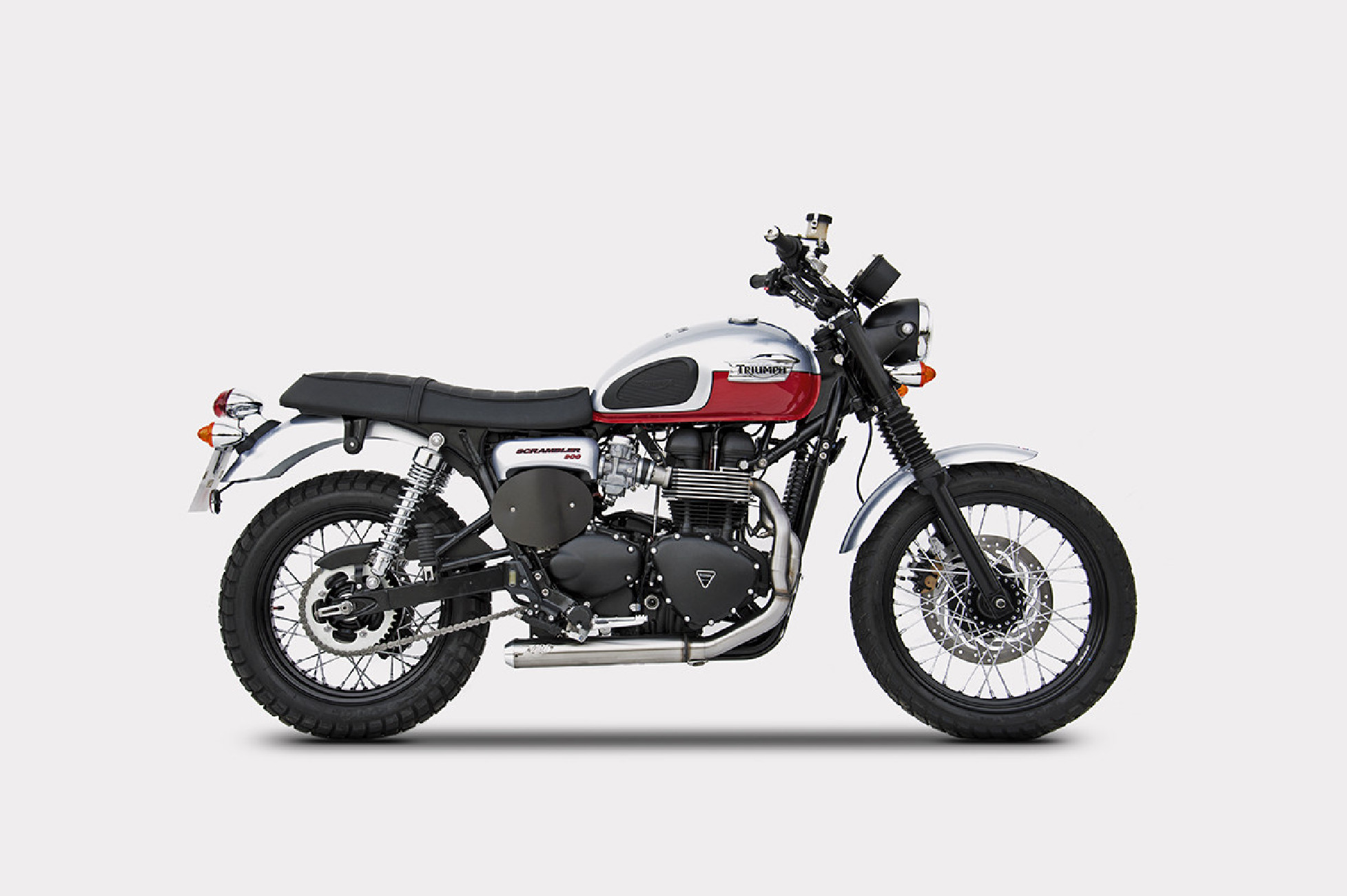 Scarico Triumph Scrambler 900 - Iniezione 08-16 Full Kit Cross