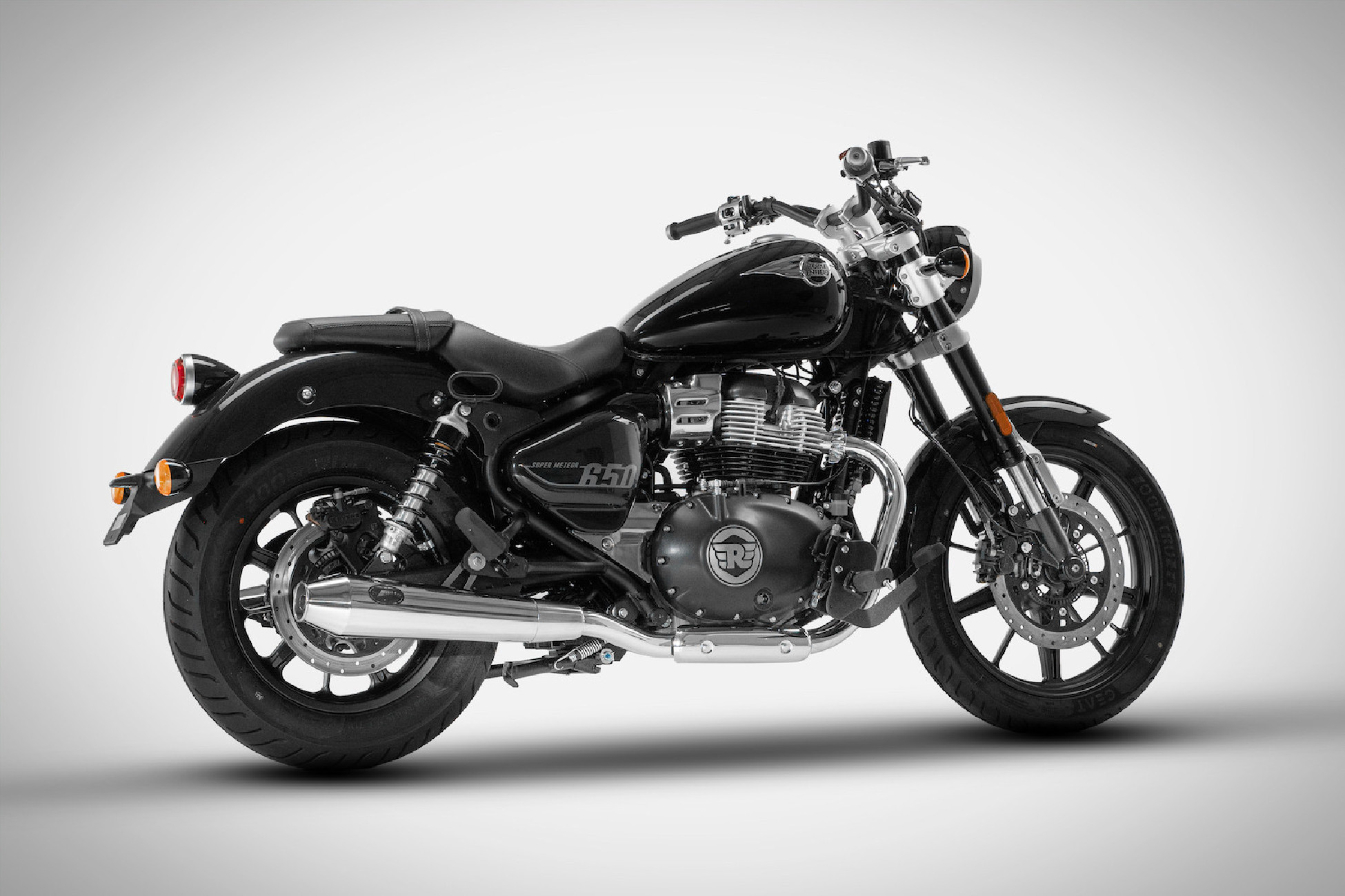 ZARD Silencers Royal Enfield Super Meteor 650 25-26
