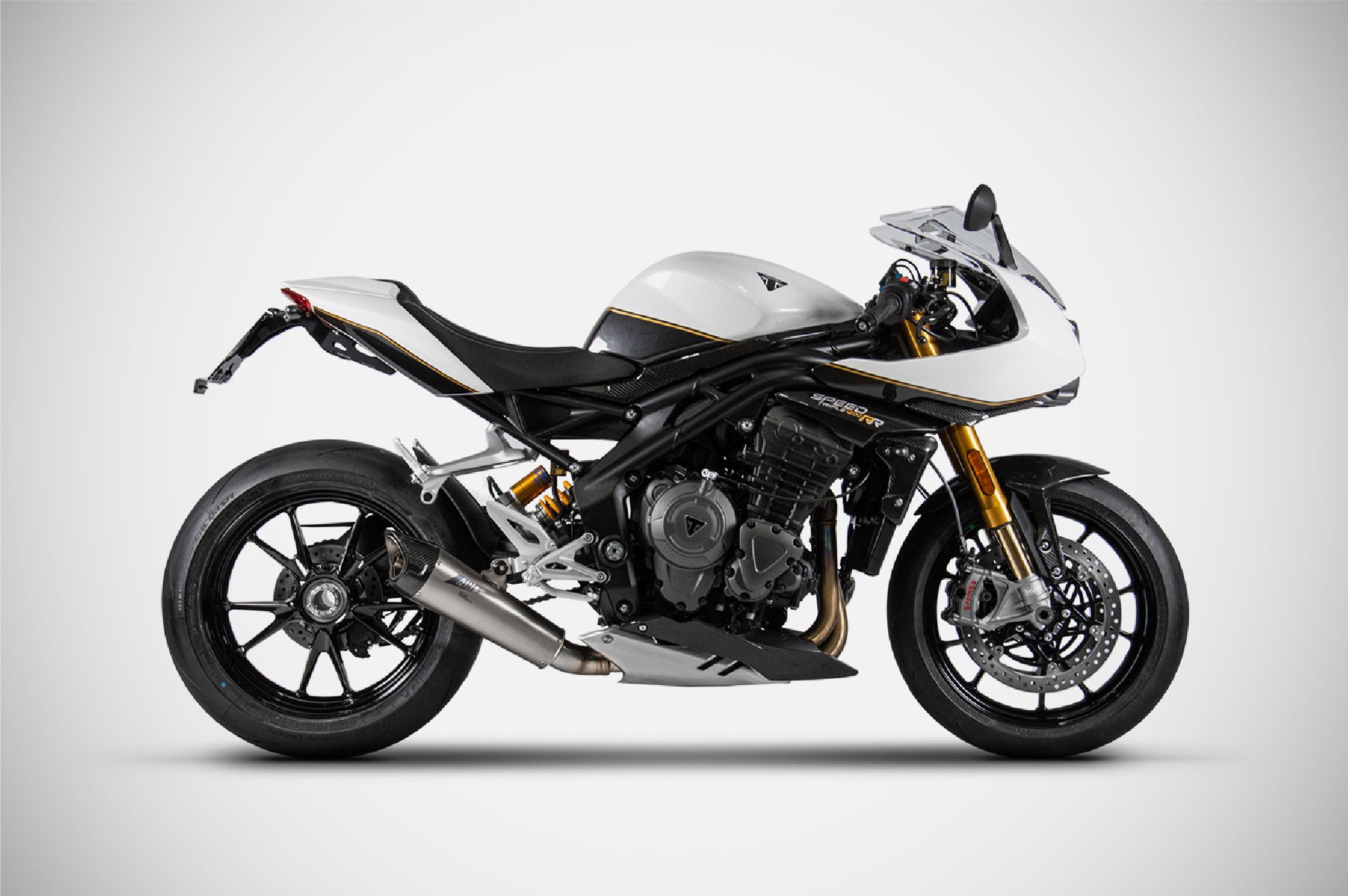 Slip-On Racing Titanium Triumph Speed ​​Triple 1200 RS/RR