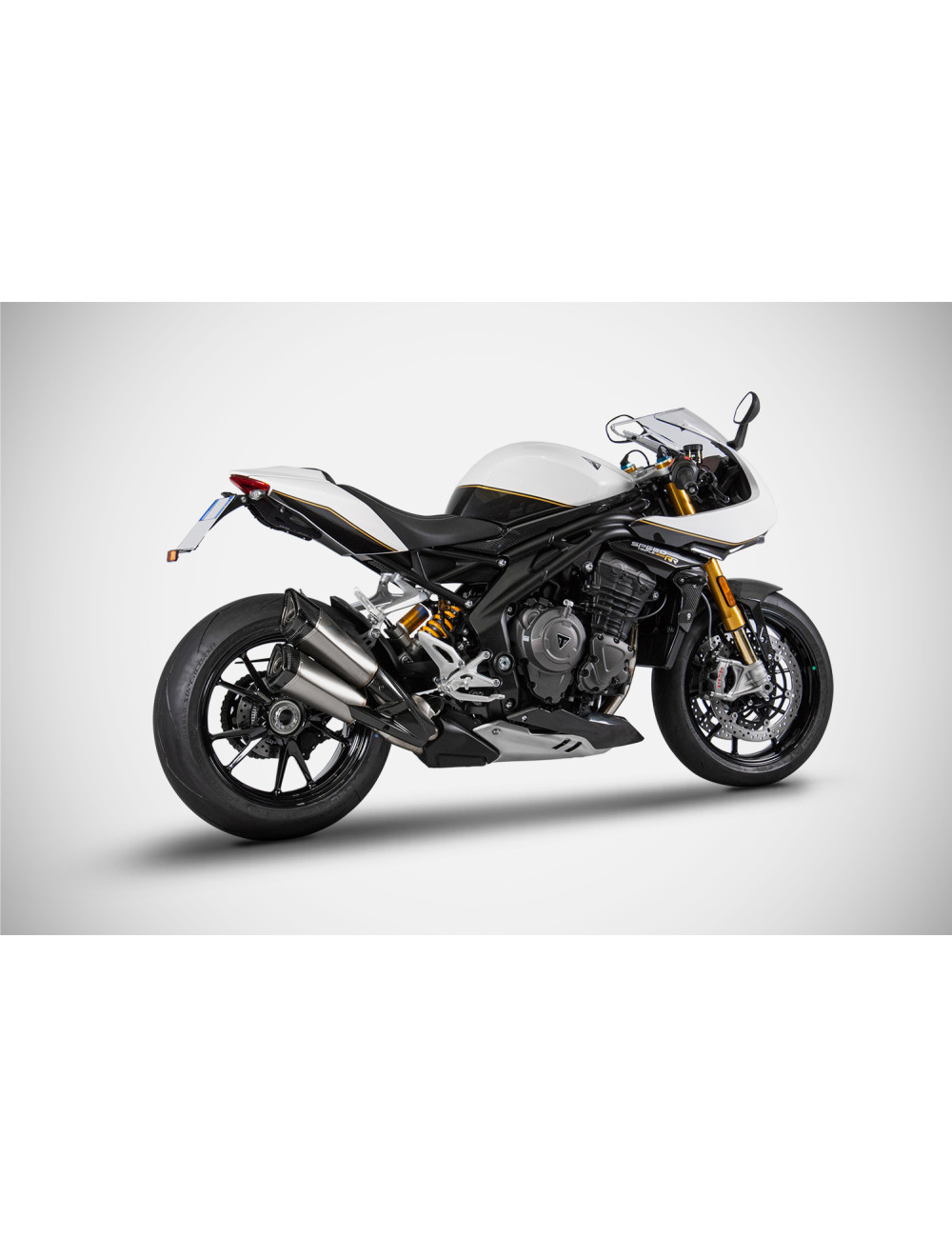 Slip-On Omologato Euro 5 per Triumph Speed Triple 1200 RS/RR