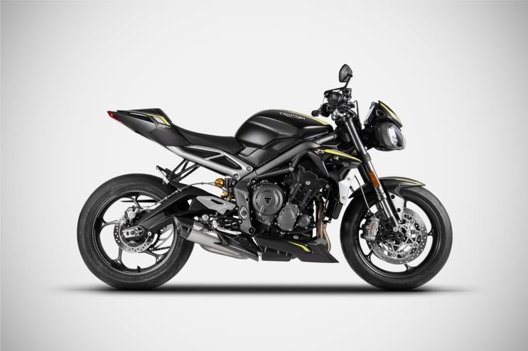 Slip-On for Triumph Street Triple 765 20-22 - Homologated or Racing