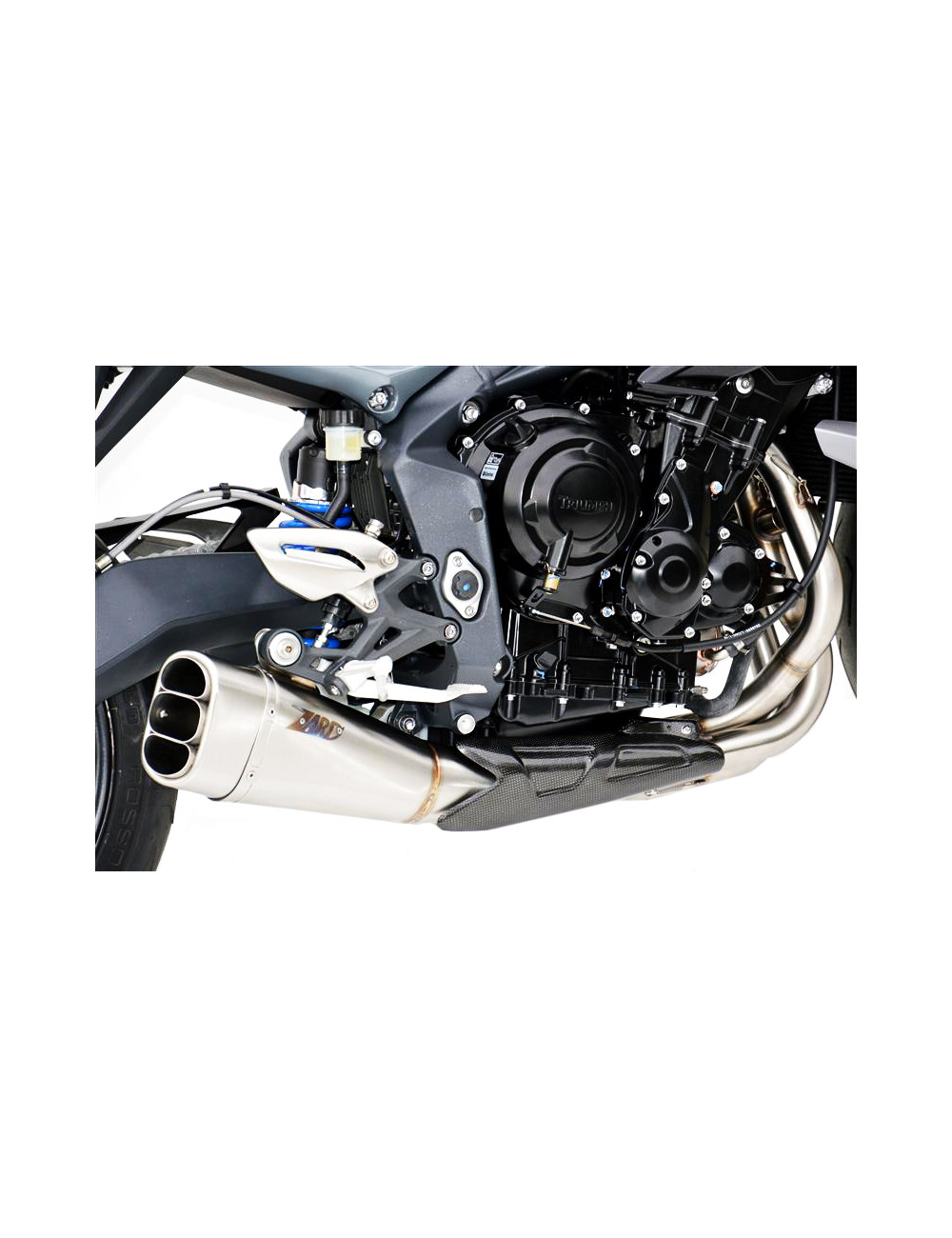 Triumph Street Triple 675 13-16 Short Silenziatore Racing