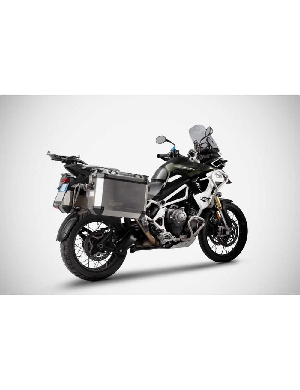 Slip-On Stainless Steel Silencer Triumph Tiger 1200