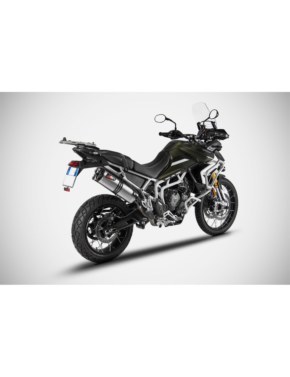 Triumph Tiger 900 Slip-On 20-23 Silenziatore Inox Titanio ZARD