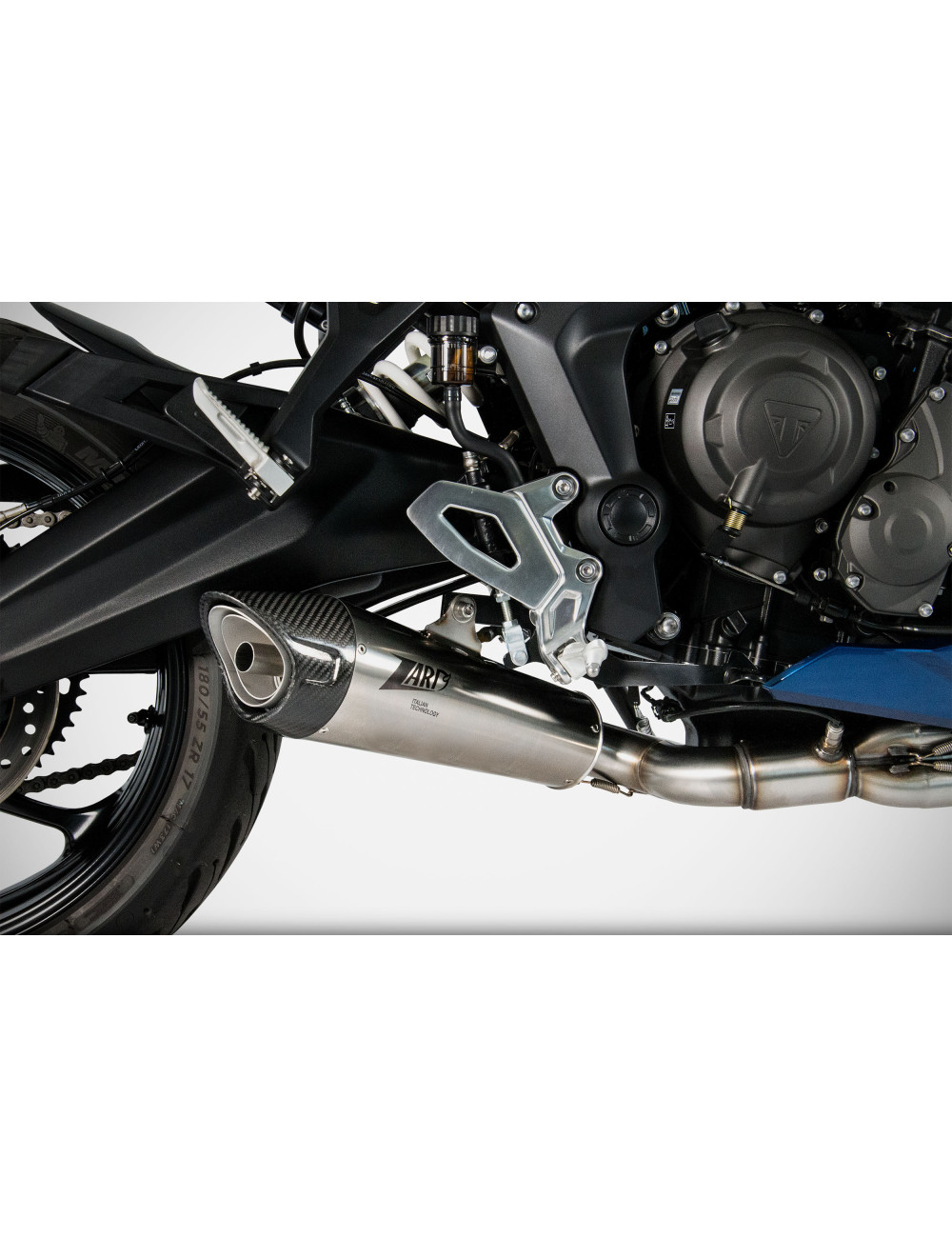 Full Stainless Steel Exhaust Kit Triumph Tiger Sport 660