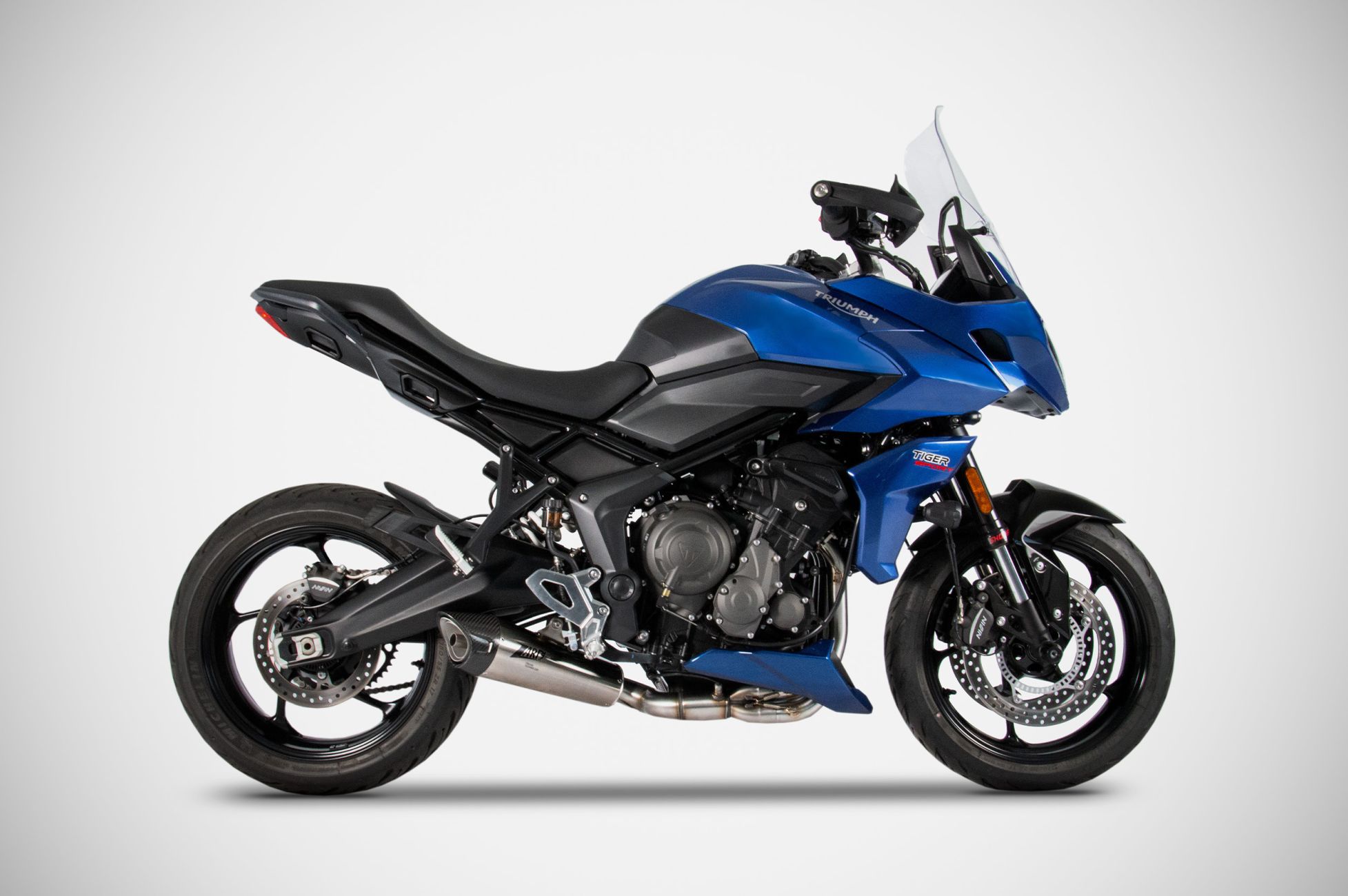 Full Stainless Steel Exhaust Kit for Triumph Tiger Sport 660 21-23