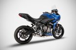 Full Stainless Steel Exhaust Kit Triumph Tiger Sport 660 21 23