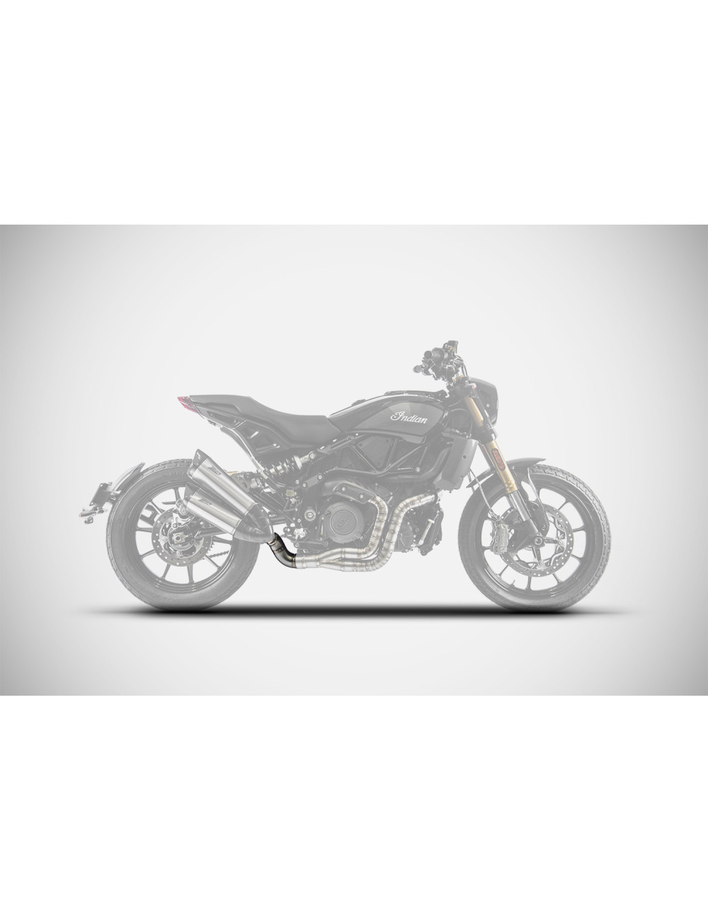 Indian FTR 1200 18 20 collectors Titanium racing decatalyst