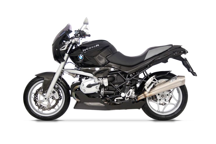 Scarico BMW R 1200 R 09-10 Slip-On Conico ZARD Acciaio Inox Racing