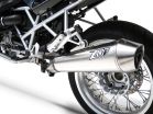 Scarico BMW R 1200 R 09-10 Slip-On Conico Acciaio Inox Racing
