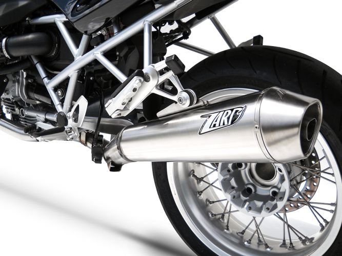 Exhaust BMW R 1200 R 04-09 Slip-On - Racing Stainless Steel