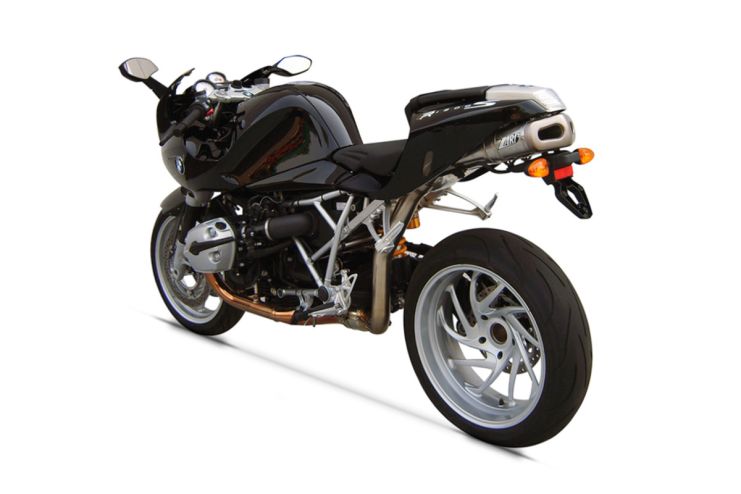 Scarico BMW R 1200 S 06-09 Slip-On Underseat Acciaio Inox Omologato