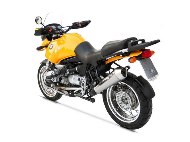 Exhaust BMW R 850 GS/R 1150 GS/R 1150 R 99-07 Slip-On Conical Stainless Steel