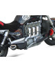 Triumph Rocket III (No ABS) 06-16 Slip-On Penta - Silenziatore Zard