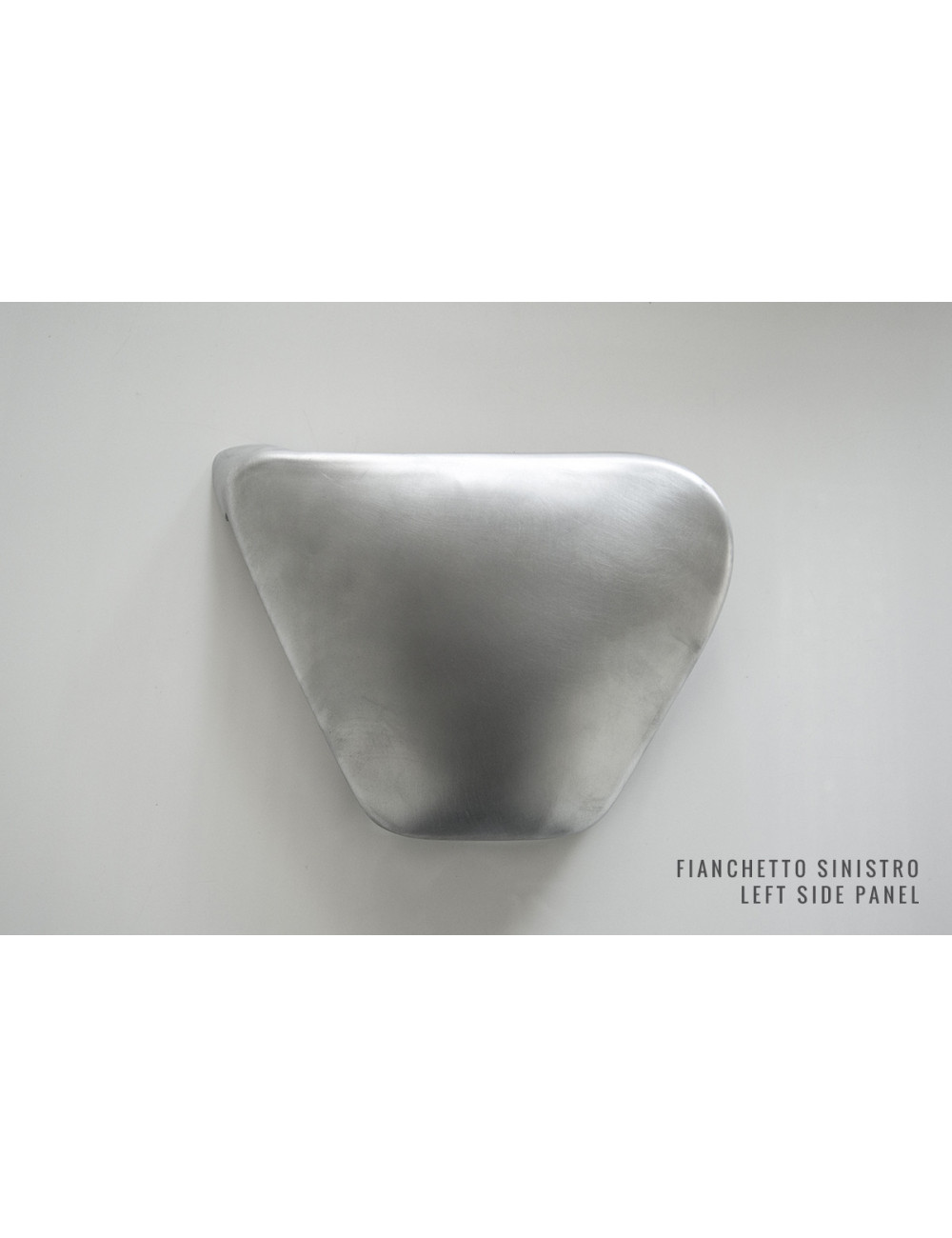 Triumph Bonneville T120 16-20 Left Side Panel Brushed Aluminum