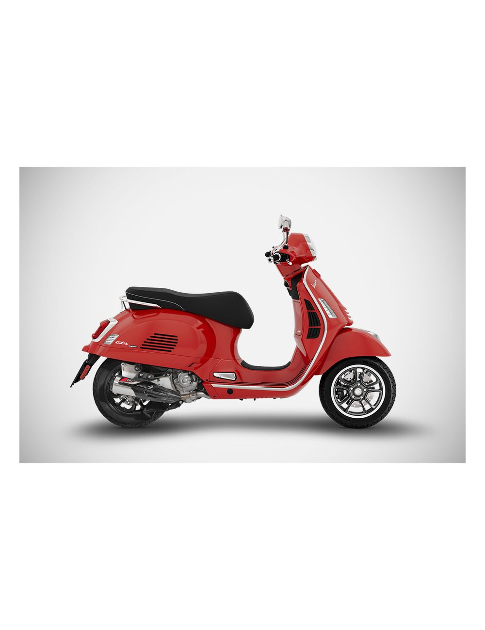 VESPA GTS SUPER 300 | SLIP-ON (22-24)
Racing, acciaio inox, fibra di carbonio, titanio