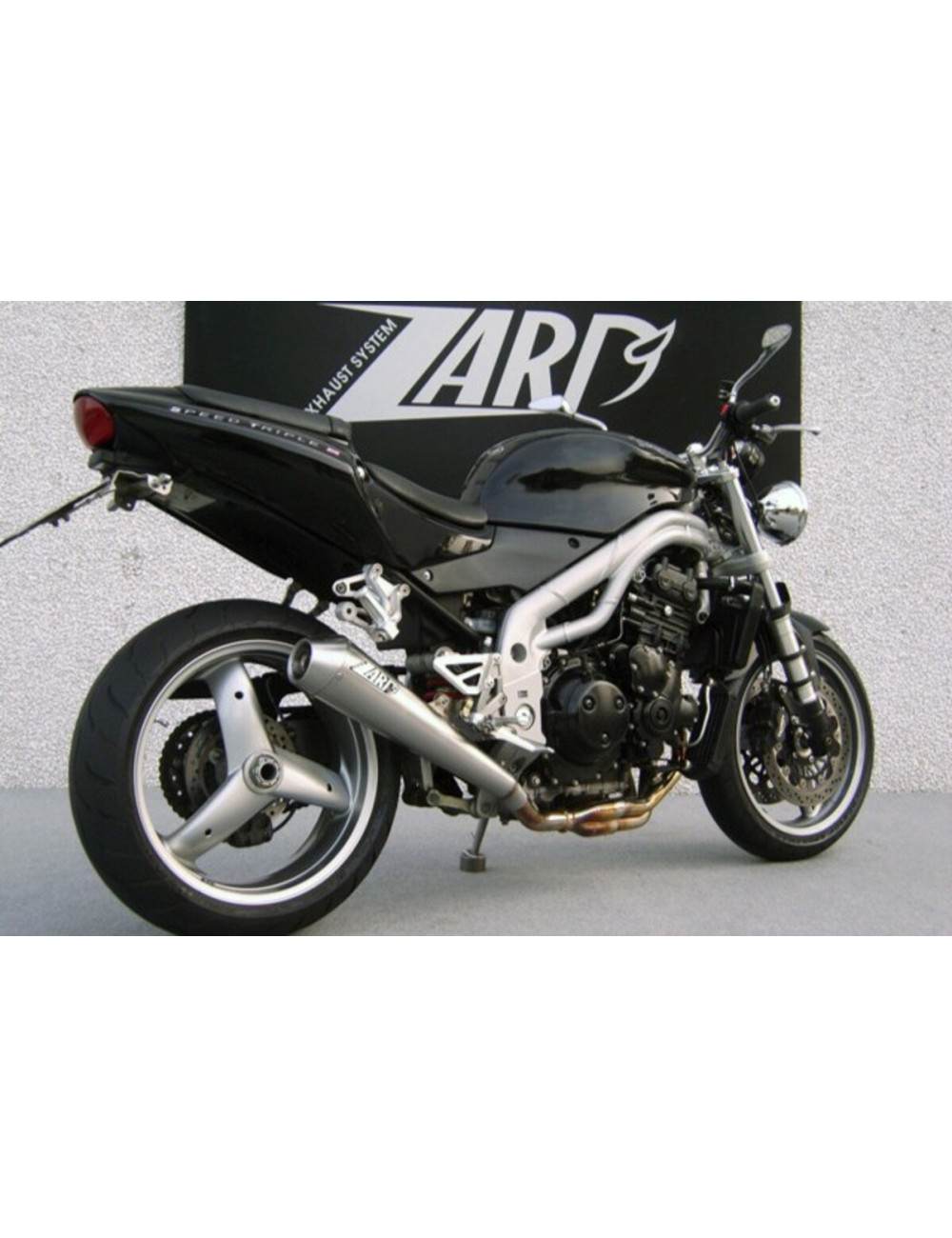 Conical Slip-On for Triumph Speed ​​Triple 955 02-04 - Zard silencer